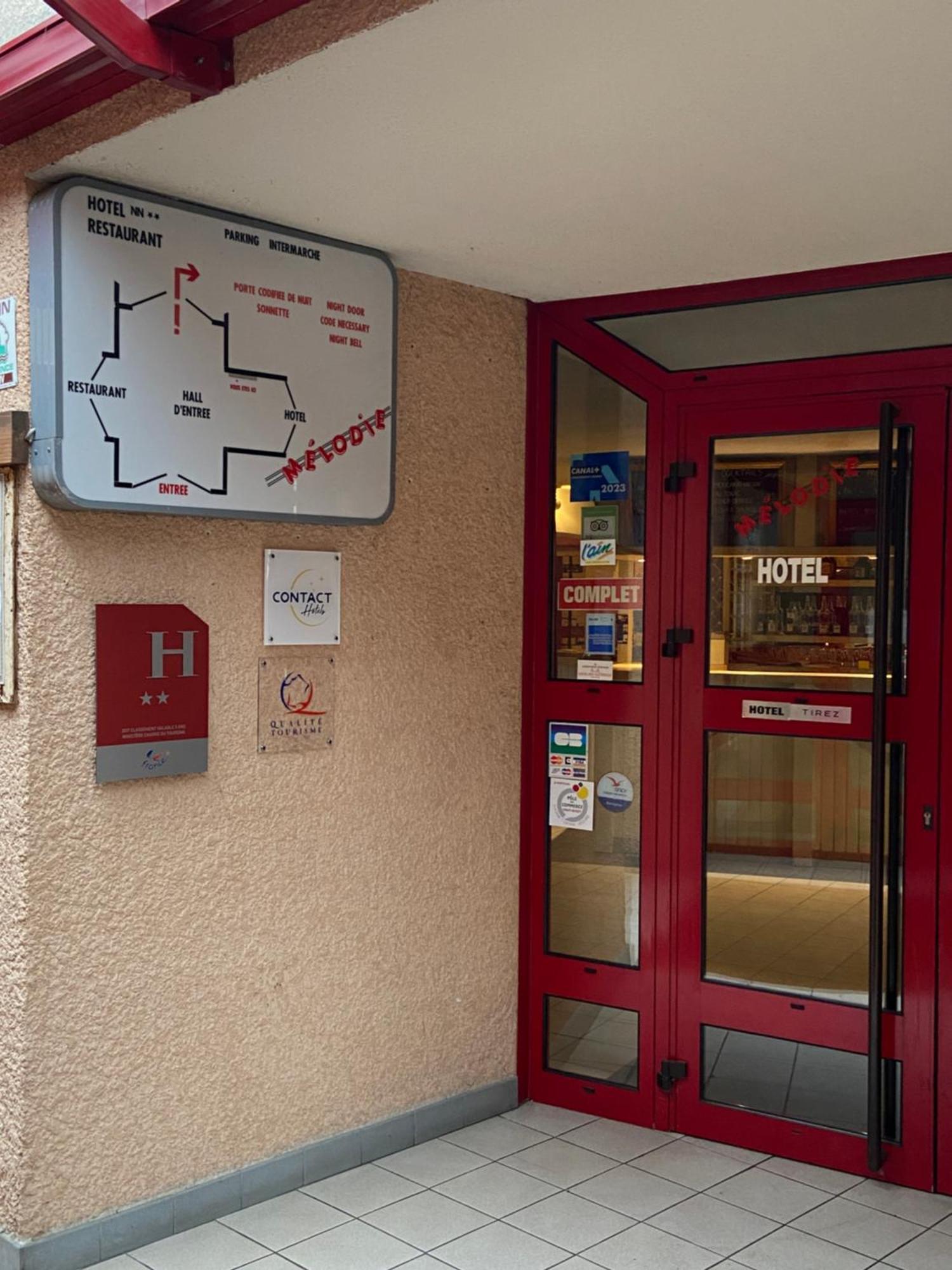 Hotel Melodie Bellignat Exterior photo